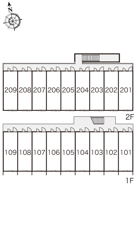 レオパレスＥＺ　ハイム105号室 部屋その他
