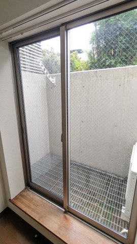 オークテラス105号室 バルコニー