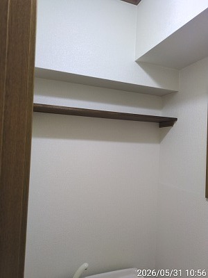 カーザ・ヴェルデ トイレ内収納スペース
