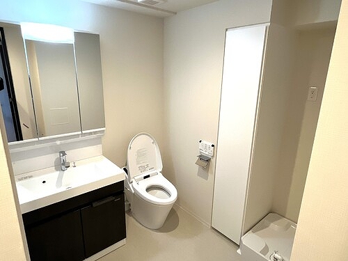 VIOR文京関口13階 洗面所外観　※2025.12新築未入居時撮影