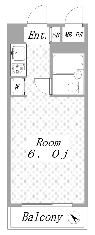 ライオンズマンション鶴見中央1階 間取