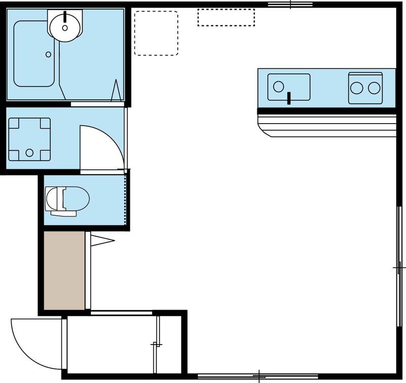 カトルセゾン1階 部屋その他