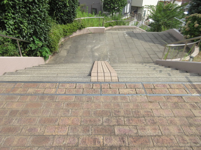 パルティール二俣川0303号室 階段横　植栽　※現況優先