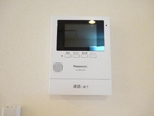 ラーク学園町203号室 カメラ付インターホン