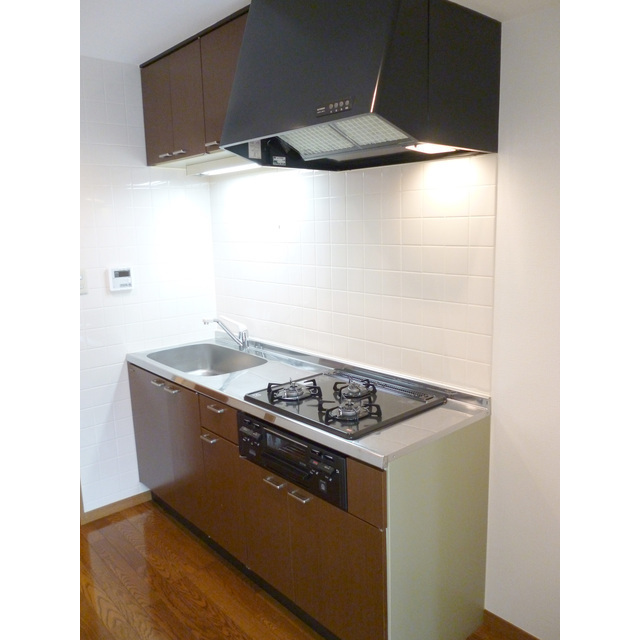 メインステージ中野坂上301号室 3口ガスコンロ・グリル付き