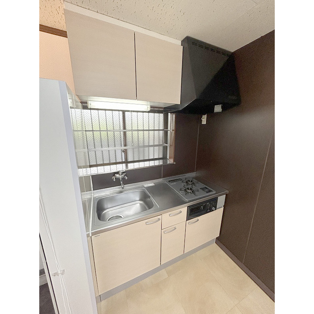 TKハイツ 2口グリル付きガスコンロ