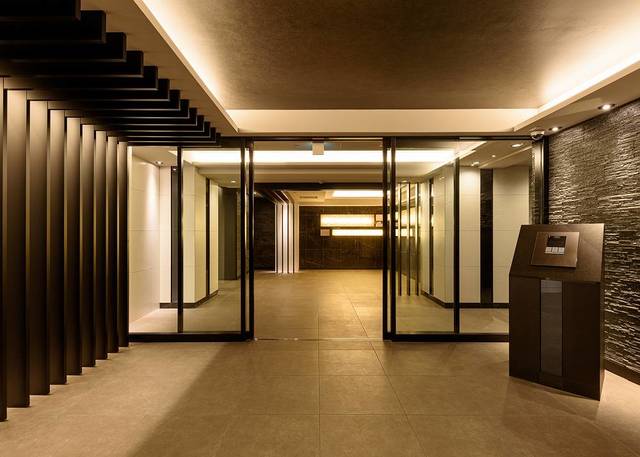 ガーラ大井町グランドステージ4階 落ち着いたロビーです