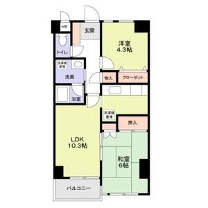 アドバンス江古田901号室 間取