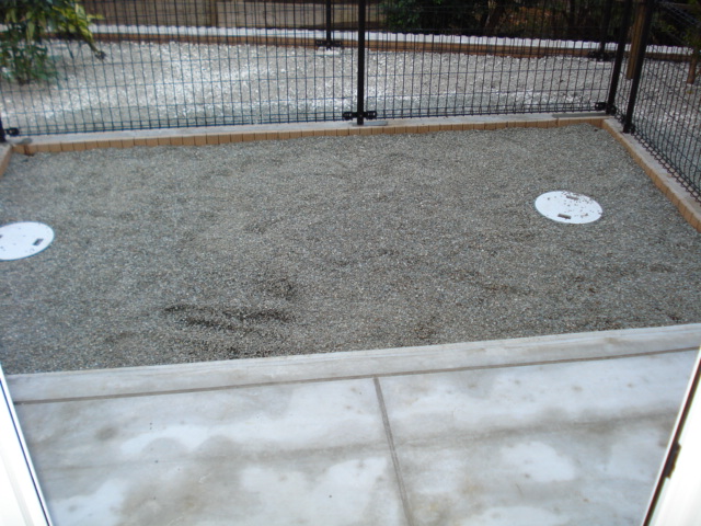 ドミール・ソレイユ101号室 専用庭