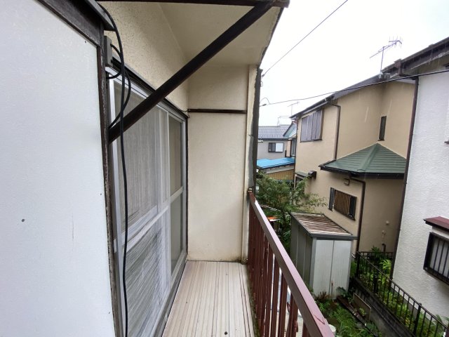 秦野市戸川テラスハウス バルコニー