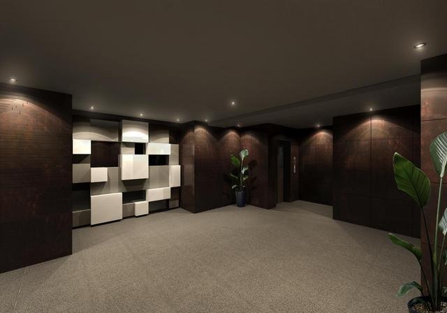 ガーラ・ステージ川崎 モダンなエントランス