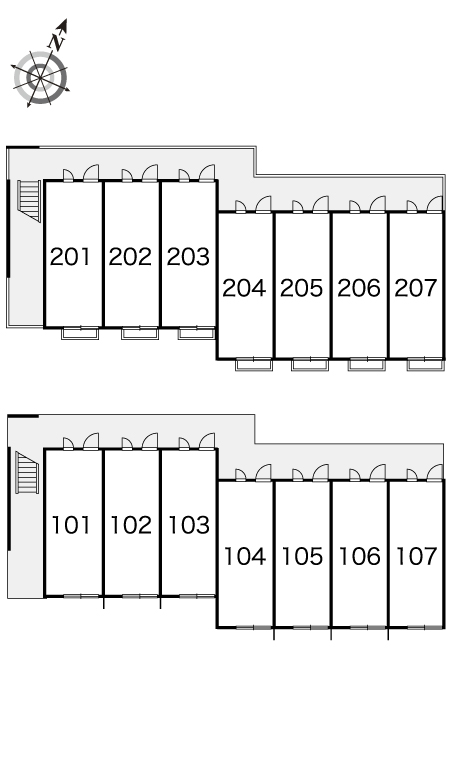 レオパレスプチドムール　サカエ204号室 部屋その他