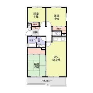 百合ヶ丘社宅B102号室 間取