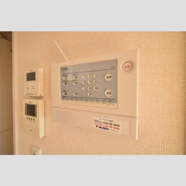 ザ・パーシモン　B201号室 セキュリティ