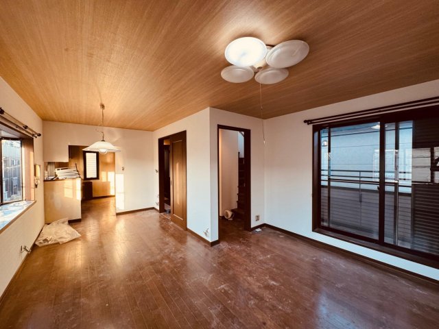 越谷市弥十郎戸建て リビング