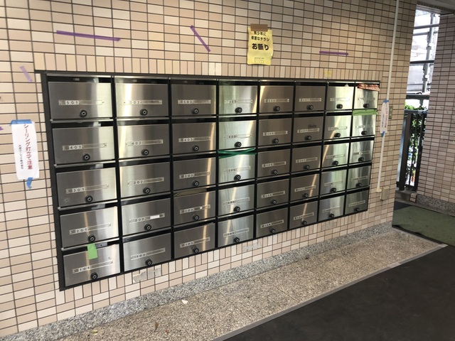 グランプラス0401号室 集合郵便受け　※実際の使用状況とは異なります(現況優先)