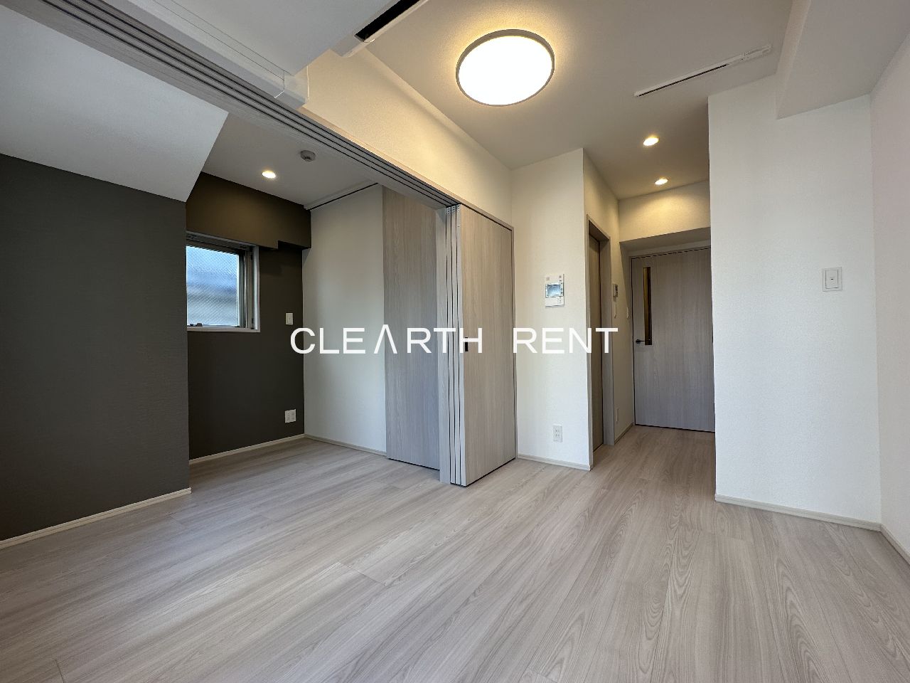 コンシェリア神楽坂 ＣＲＯＳＳＩＡ4階 ◆スライドドア開放で両部屋合わせて9.4帖の広々空間に◆