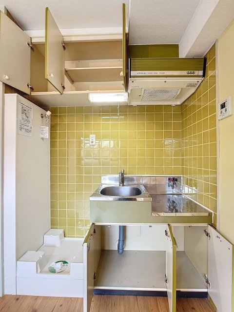 セザール代々木公園2階 ガスコンロ設置可