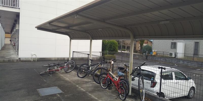 レオパレスｅｖｅｒｇｒｅｅｎ106号室 駐輪場完備