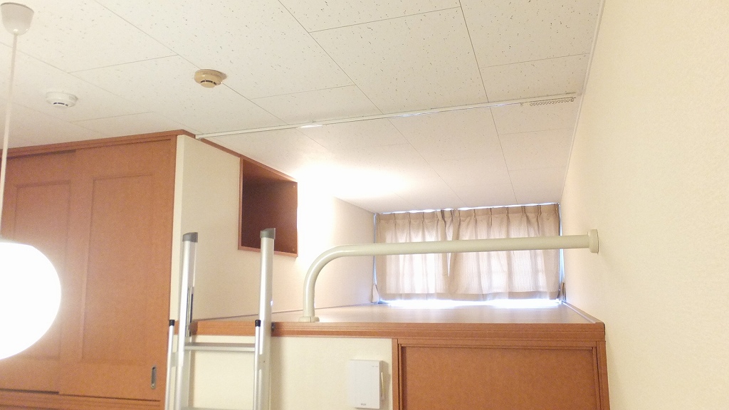 レオパレスエクセディオール109号室 ロフトスペース