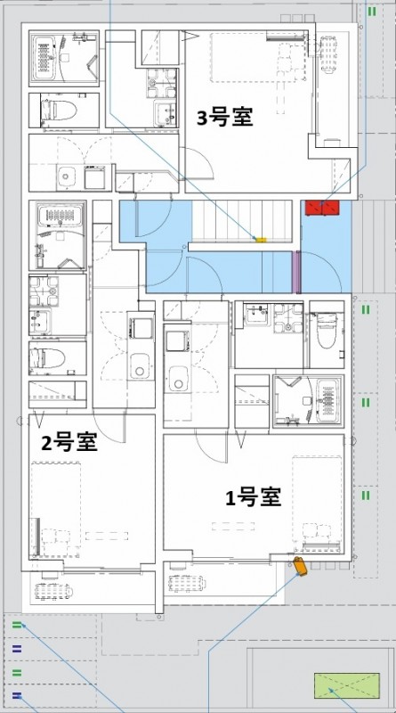 ｒｏｂｏｔ　ｈｏｍｅ　柳瀬川1階 部屋その他