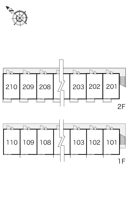 レオパレスサンモール新町107号室 部屋その他