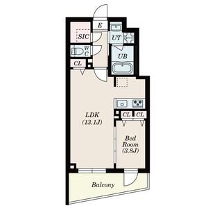 S-RESIDENCE高井戸EAST502号室 間取