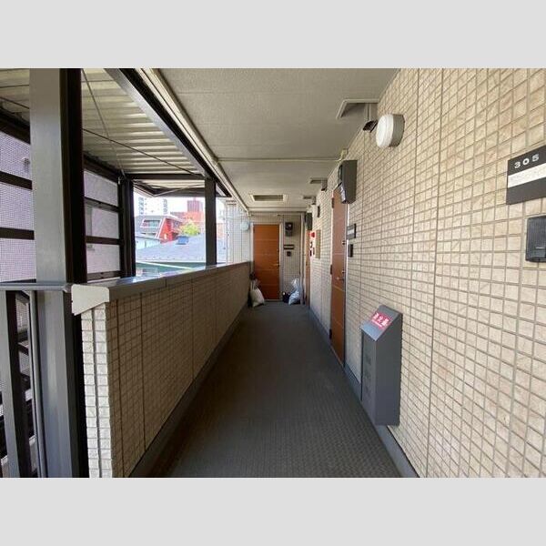 メゾン テラ302号室 玄関前通路