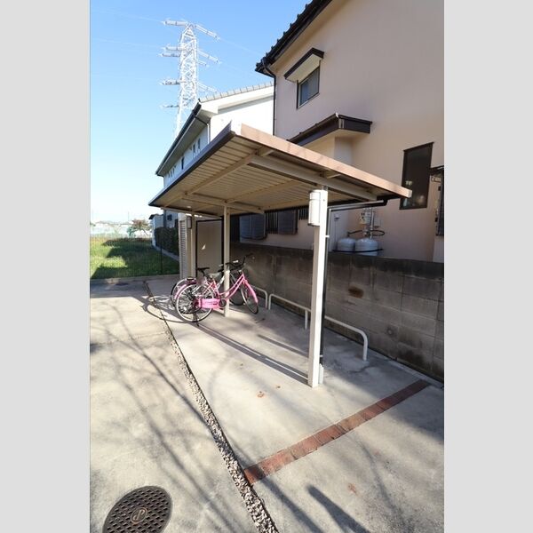 スカイハイムⅡ 駐輪場