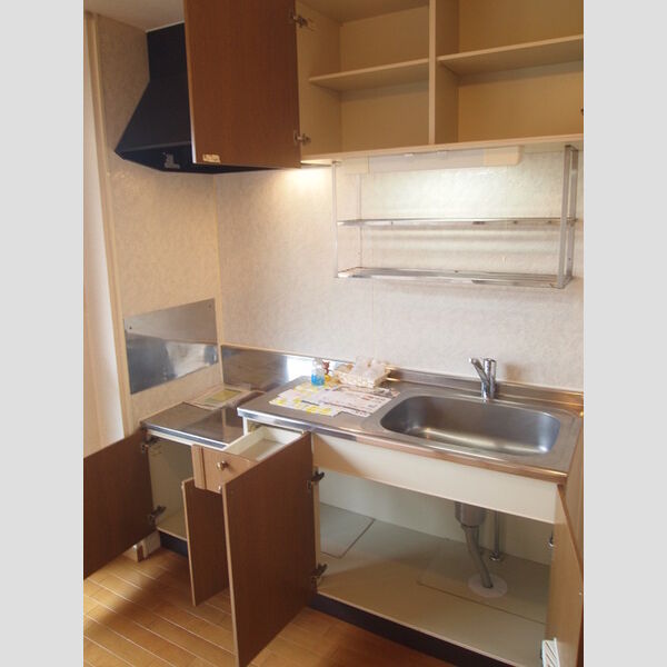 エクレール 段落ちキッチン