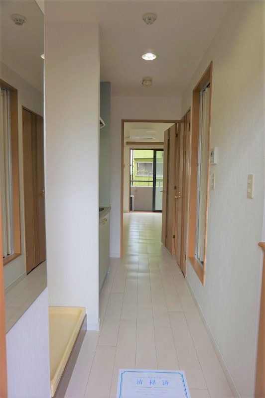 阿部松島マンション(K-127)1階 廊下
