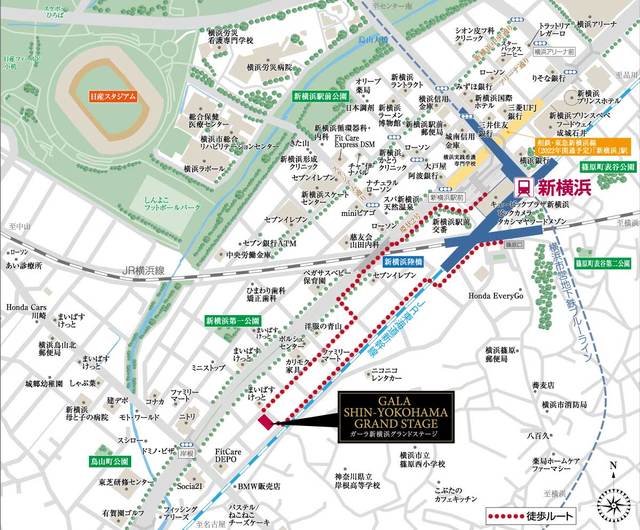 ガーラ新横浜グランドステージ4階 null