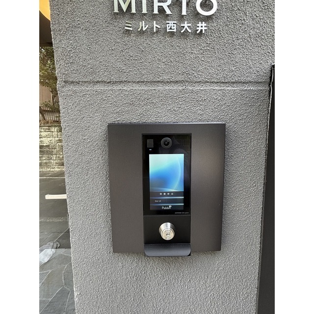 MIRTO西大井201号室 6/6現在　オートロック操作盤