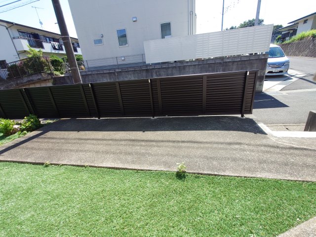 KIハイムC棟105号室 駐輪スペース