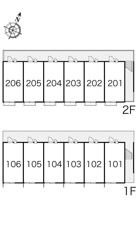 レオパレスウェルカム203号室 部屋その他