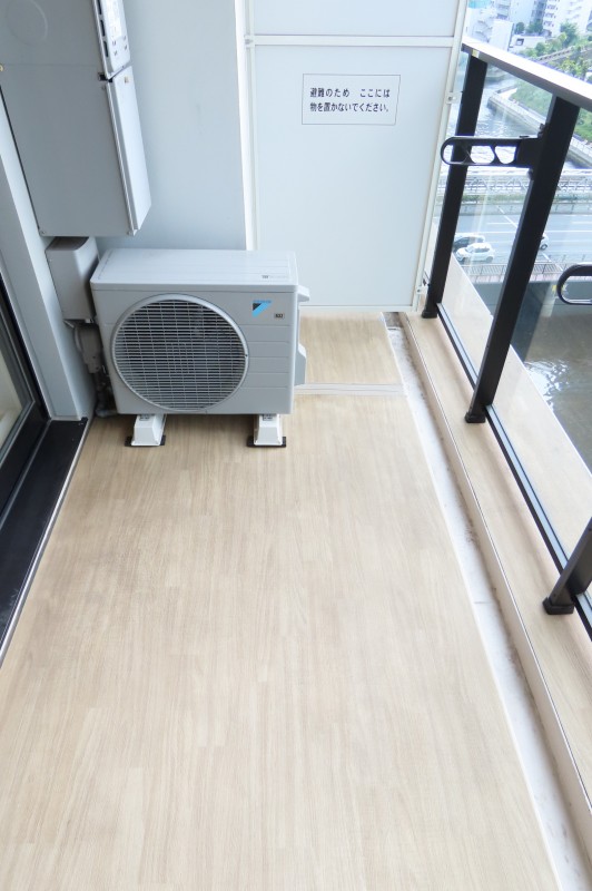 カナルフロント芝浦8階 バルコニー