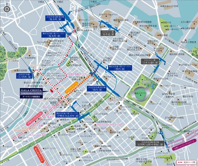 ガーラ・クレスタ横濱関内6階 null