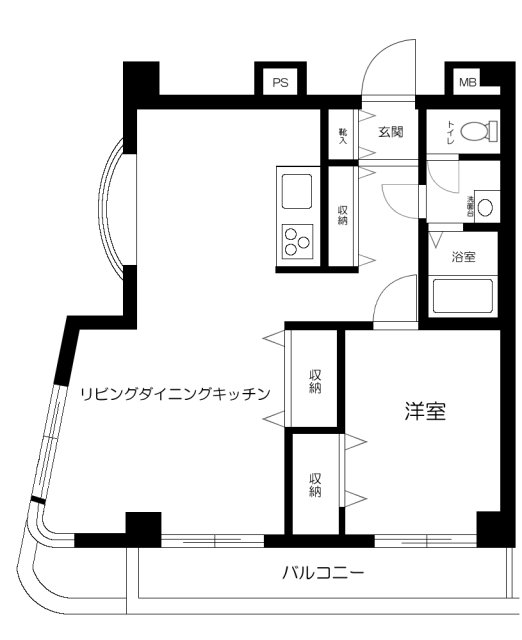 ガーデンハウス壱番館1階 間取