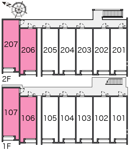 クレイノオカムラハイツ７207号室 部屋その他