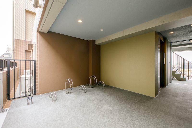 ドゥーエ西小山2階 駐輪場