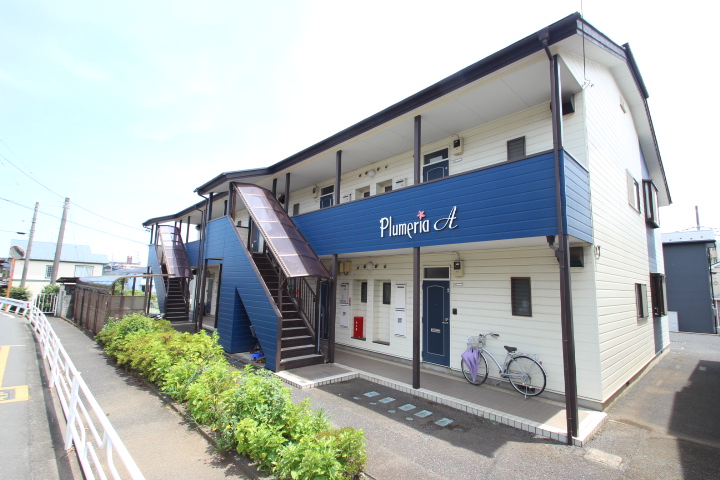 プルメリア　Ａ・Ｂ2階 外観