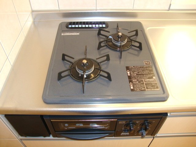 ロイヤル　パピヨン 二口コンロ、グリル