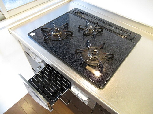 マンション白金台 グリル付きコンロ