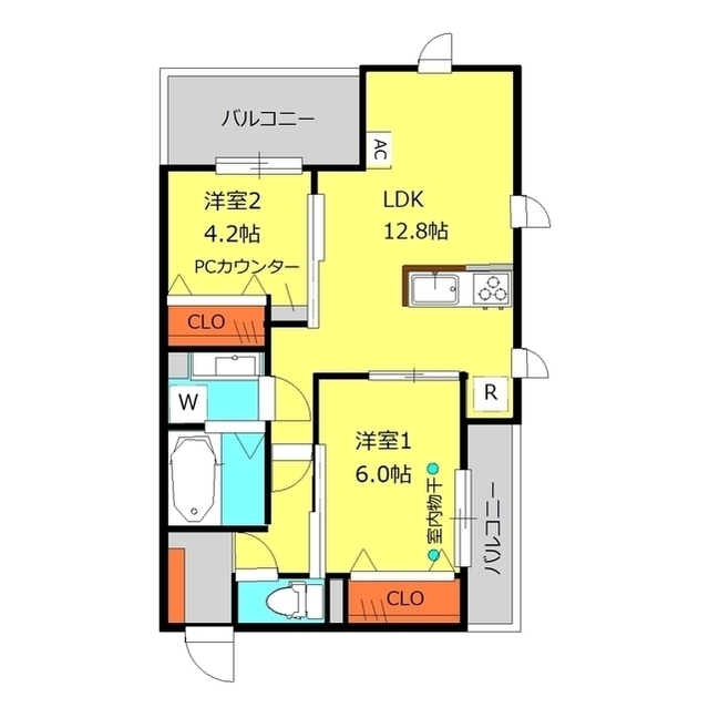 Grand Hills1階 間取