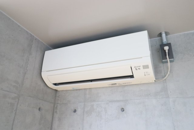 Ｍｏｎ－ｎａｋａ　Ａｐａｒｔｍｅｎｔ　Ｔｅｒｒａｃｅ エアコン