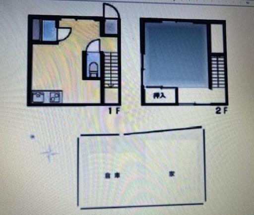 横浜山元町　坂の下のコテージ 間取