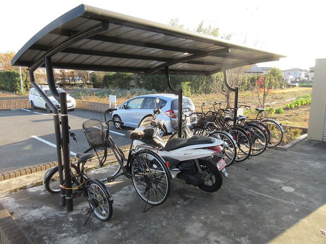 レオネクストベッサーレーベン206号室 駐輪場