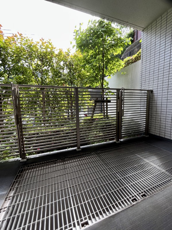 レジディア白金高輪1階 バルコニー