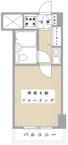 ライオンズマンション町田第66階 間取