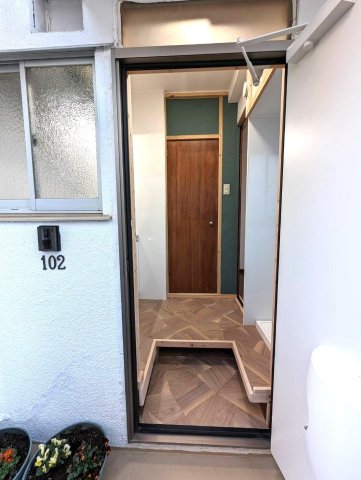 田中ハウス102号室 玄関